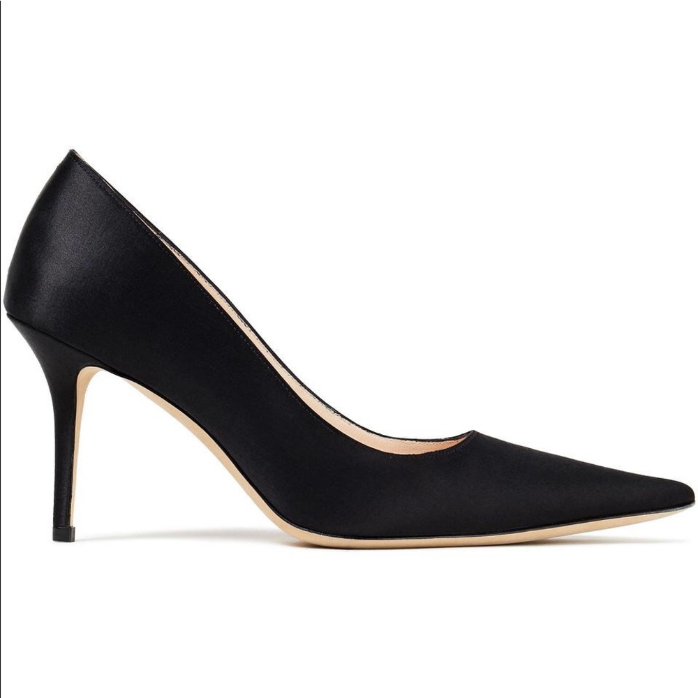 Reformation Giulia Satin Heels